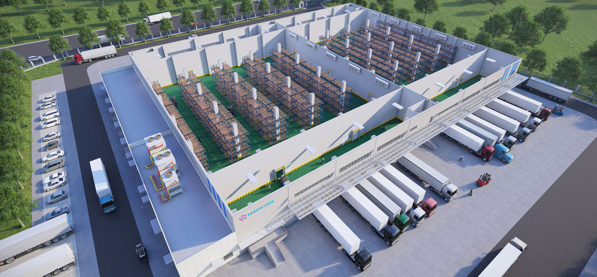 SINO HAOCOOL План завершения проекта по строительству логистического холодильного склада